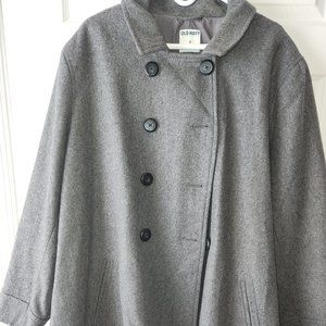 Old Navy Gray Trench Coat
